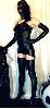 Getauchte Latexstr�mpfe