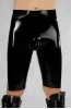 Lange Latex Herren Bermuda