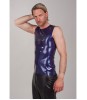 Herren Latex Shirt rmellos