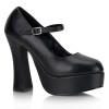 Leatherette Spangenpumps