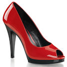 Rote Peep Toes