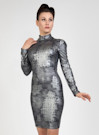Kleid im Schlangenlook Reptile Dress
