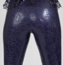 Latex Leggins Spitzenprint